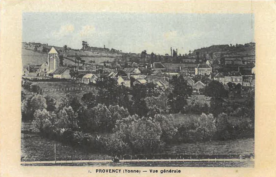 Vue d'ensemble du bourg